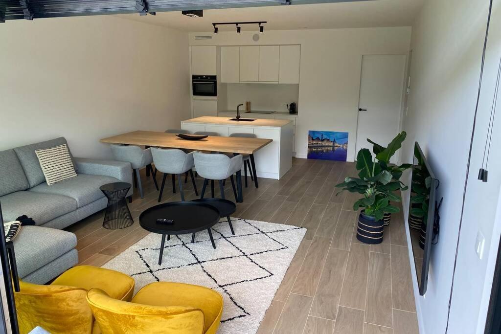 Schitterend nieuwbouw appartement in Gent Buitenkant foto