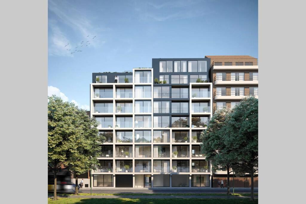 Schitterend nieuwbouw appartement in Gent Buitenkant foto